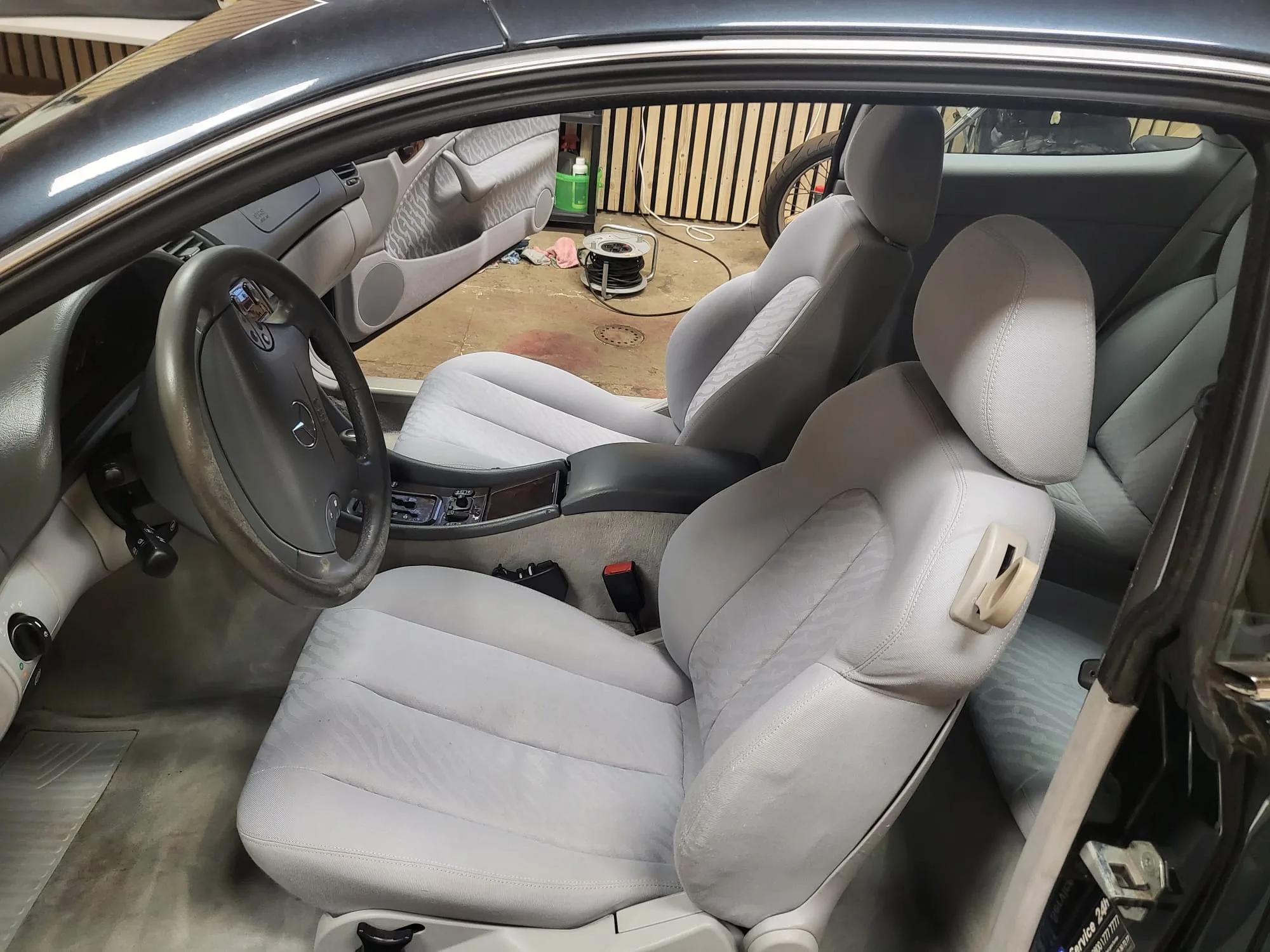 Nachher gereinigte Sitze